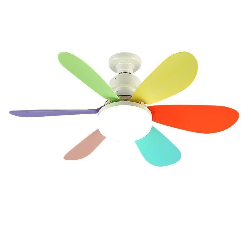 Screw Bedroom Living Room Ceiling Fan Lights Wind Mute Ceiling Fan Lights